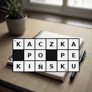 Hasło krzyżówkowe wywodzące się z pekinu danie z tuczonej kaczki parzonej pokrywanej glazurą pieczonej i podawanej w specjalny sposób - kaczka po pekińsku – rozwiązanie, synonimy, podpowiedzi i definicje krzyżówkowe